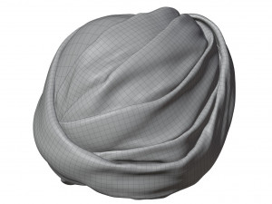 Sikh Turban 3D 模型