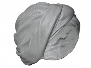 Sikh Turban 3D 模型