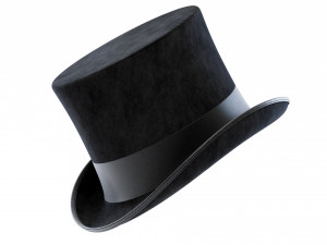 Top Hat Modelo 3D