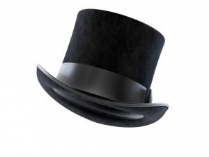 Top Hat Modelo 3D