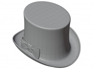 Top Hat Modelo 3D