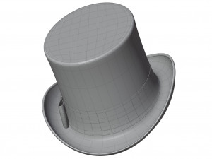 Top Hat Modelo 3D