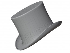 Top Hat Modelo 3D