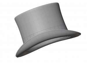 Top Hat Modelo 3D