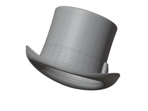 Top Hat Modelo 3D