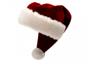 Santa Hat 3D Модель
