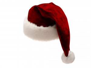 Santa Hat 3D Модель