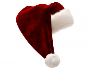 Santa Hat 3D Модель