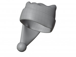 Santa Hat 3D Модель