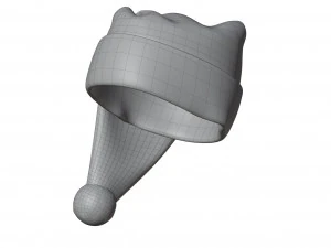 Noel Baba şapkası 3D Model