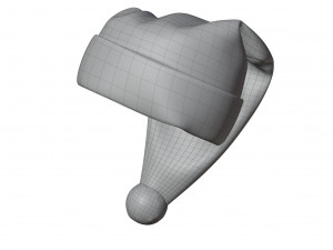 Santa Hat 3D Модель