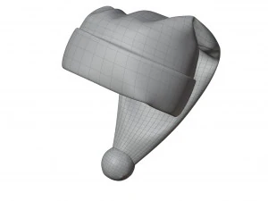 Noel Baba şapkası 3D Model