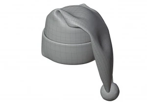 Noel Baba şapkası 3D Model