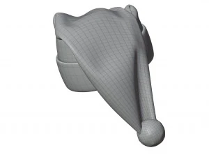 Noel Baba şapkası 3D Model