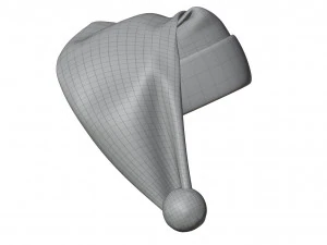 Noel Baba şapkası 3D Model