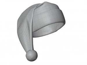 Noel Baba şapkası 3D Model