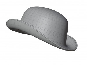 Bowler Hat 3D Модель
