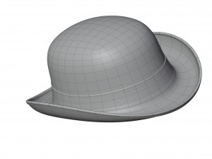 Bowler Hat 3D Модель