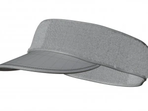 Terry Cloth Visor Cap 3D Model