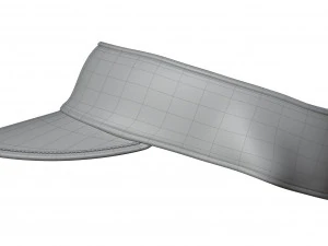 Terry Cloth Visor Cap 3D Model