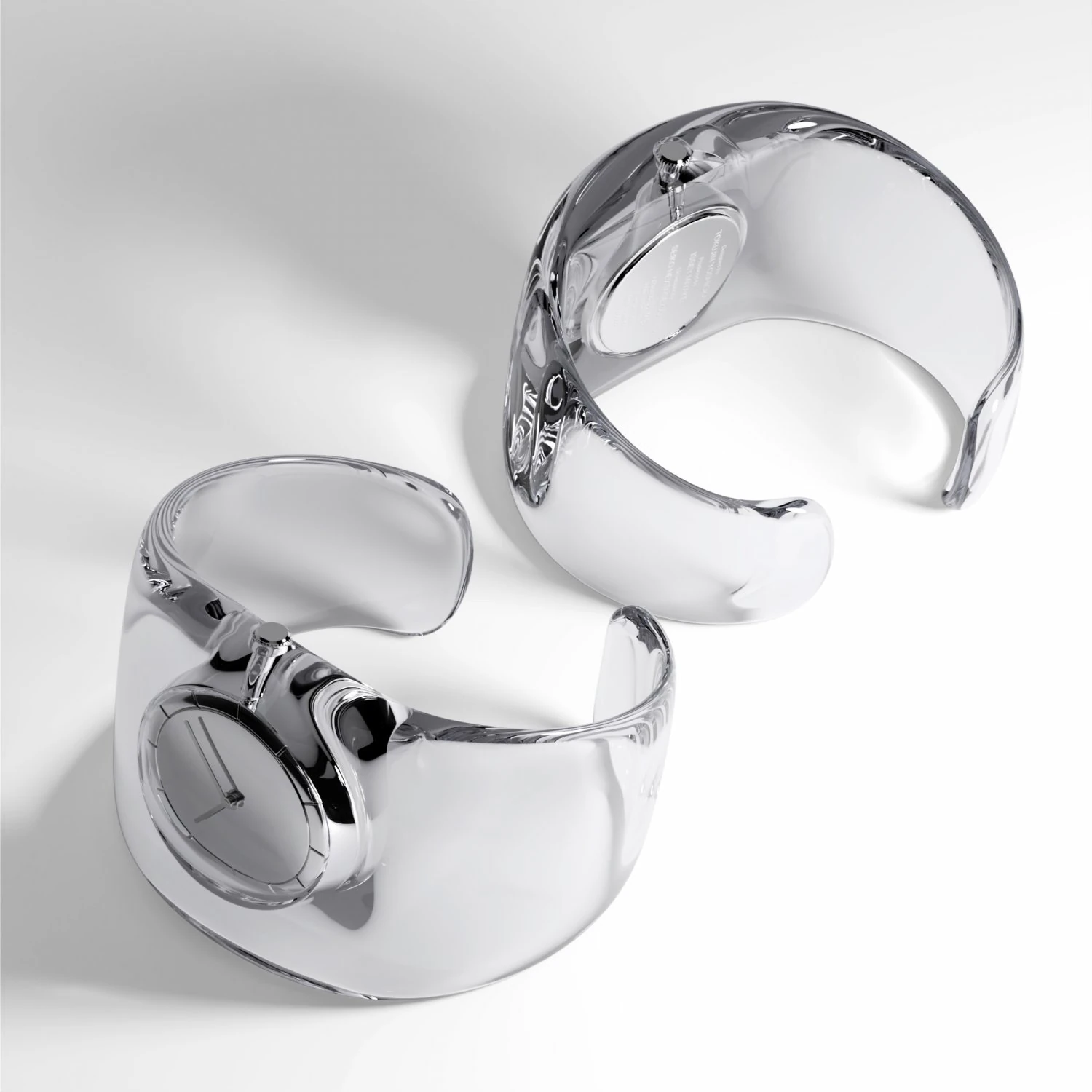 O Bold Bangle Watch 3D Model .c4d .max .obj .3ds .fbx .stl .blend