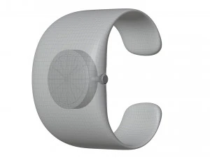 O Bold Bangle Watch 3D Model