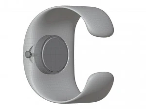O Bold Bangle Watch 3D Model