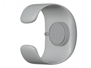 O Bold Bangle Watch 3D Model