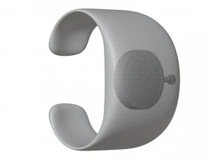 O Bold Bangle Watch 3D Model