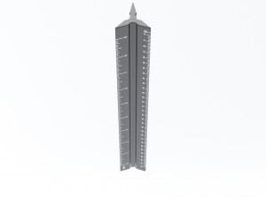 Architectural Scale Ruler 3D 模型