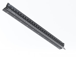 Architectural Scale Ruler 3D 模型