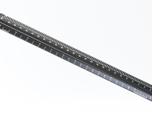 Architectural Scale Ruler 3D 模型