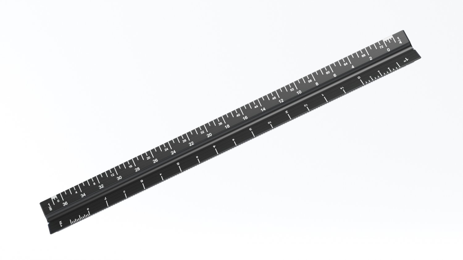 Architectural Scale Ruler 3D Model in Tools 3DExport