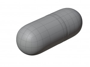 Pills Pack 10 Different Types Modello 3D