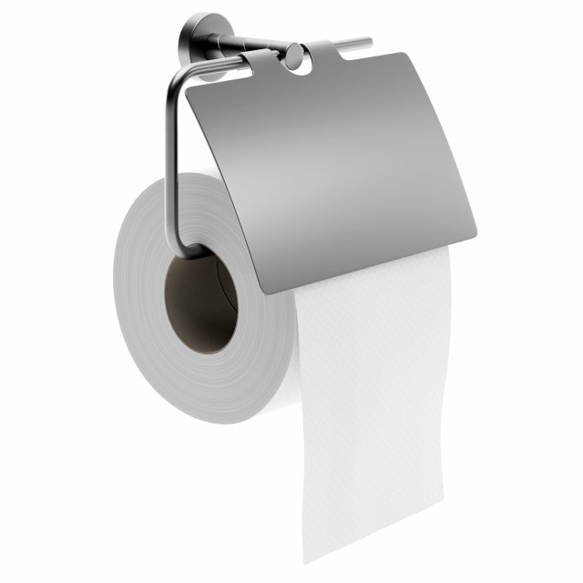 Toilet Paper with Holder 3D Model .c4d .max .obj .3ds .fbx .stl .blend 