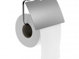Toilet Paper with Holder 3D Model