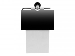 Toilet Paper with Holder 3D Model