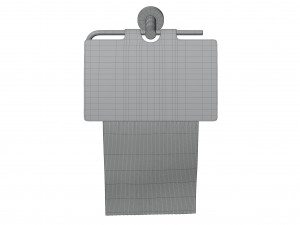 Toilet Paper with Holder 3D Model