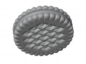 Sandwich Cookie Model 3D