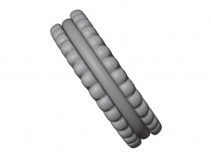Sandwich Cookie Model 3D