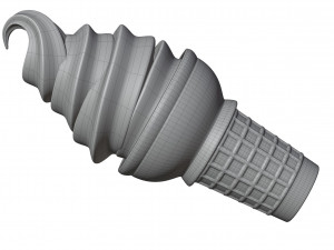 Ice Cream Cone Modelo 3D