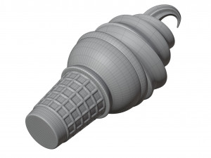 Ice Cream Cone Modelo 3D