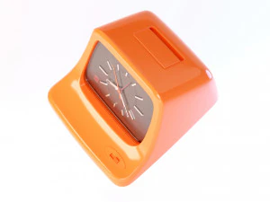 National TE-54 Alarm Clock 3D Model