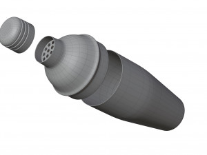 Cocktail Shaker Set 3D Модель