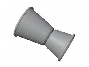 Zestaw shaker&oacute;w do koktajli Model 3D