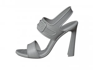 Loubi Duniss Sandals 3D Model