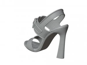 Loubi Duniss Sandals 3D Model