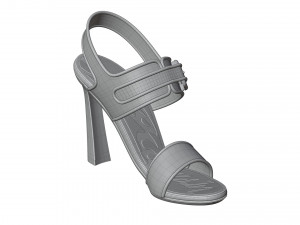 Loubi Duniss Sandals Model 3D