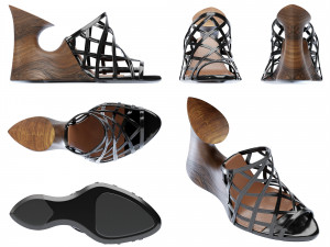 La Sculpture Mules 3D 模型