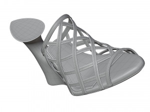 La Sculpture Mules 3D 模型
